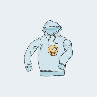 Kleedje blauw